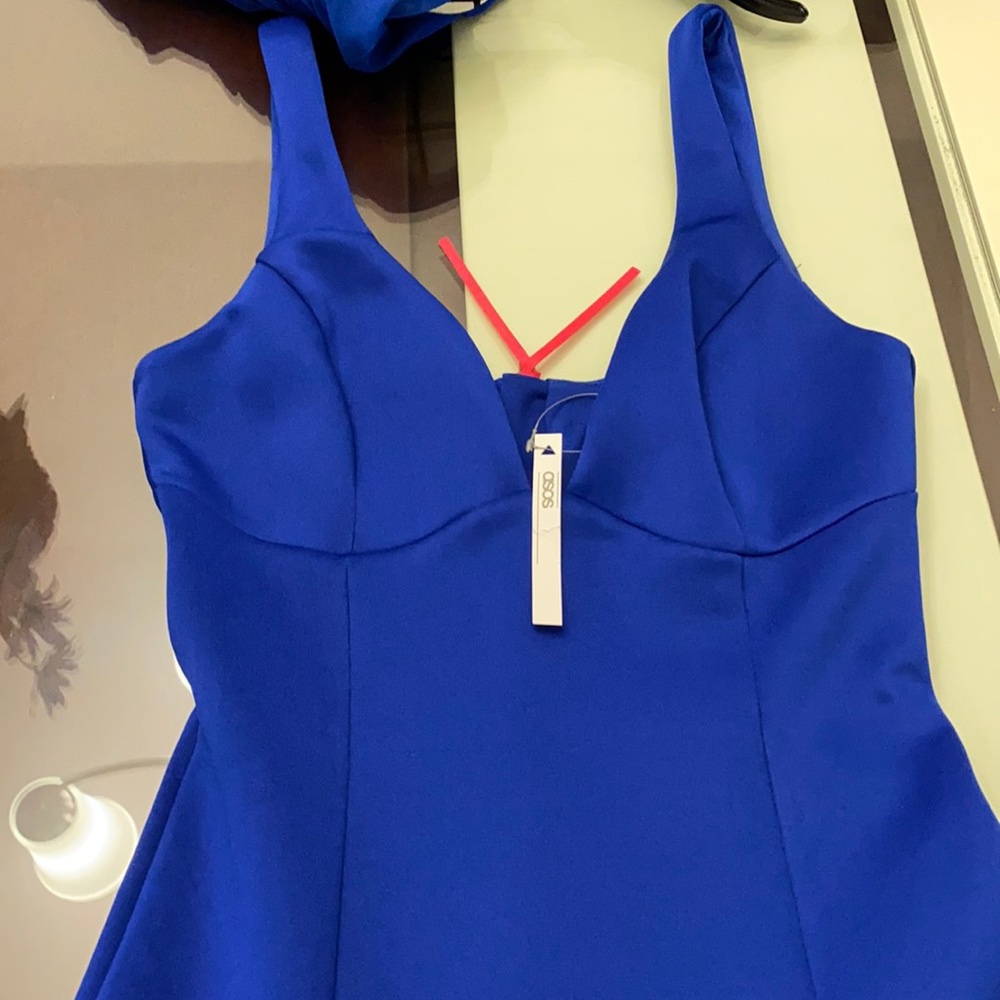 Blue dress